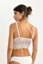 Fall in Love Triangle Bralette with Lace Tape Detail - 5