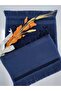 30X50 Etamin Fringed Towel - Navy Blue - 2