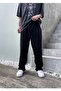 Oversize Black Seasonal Sweatpants