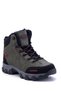 Khaki Unisex Outdoor Boots Shoes Winter Durable Non-Slip Sole Lace-Up 4054u