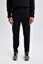 Fit Slim Fit Elastic Waist Pocketed Straight Leg Jogger Sweatpants S3309Az24Sp - 4