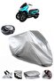 Qooder Quadro 4D Rear Bag Compatible Motorcycle Tarpaulin Premium Quality Thick