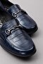 Women's Genuine Leather Anatomical Sole Elastic Ballerina Ballet Ell.7085 - 7