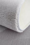 Light Gray Fluffy Bathroom Rug Plush Mat Toilet Set 50x60(Oval)-60x100(Oval)-60x60(Round) - 2