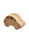 Wooden Toy 6 Car Set with 6 Paint Set and Brush Gift - 6