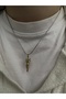 Steel Hug Me Hug Me Couple Necklace - 3