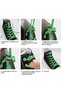 Practical Wearable Elastic Smart Laces, Elastic Shoelaces Children's Crampon Boot Laces - 3