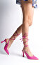 Fuchsia Women's Heeled Shoes 4045 - 3