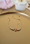 Thin Chain Colorful Fish and Dorica Model Bracelet - 2