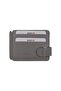 Genuine Leather Unisex Card Holder Wallet with Money Clip 0044