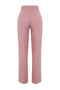 Açık Pembe Straight/Düz Kesim Dokuma Kumaş Pantolon TWOAW23PL00401 - 9