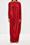 Dusty Rose Oversize Stylish Knitted Kaftan Dress Tctss24Eb00037 - 3
