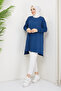 Women's Mercerized Knitwear Sweater Tunic - 7