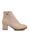 PC-52524 Women's Heeled Boots with Cream Fleece Inside
