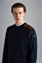 Men's Knitted Round Neck C.wWool Sweater - 3