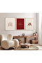 3 Piece Framed Painting Set Christmas Serial Poster Painting Hpn160