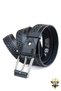 Special Boxed |   Premium 1Oo% Genuine Leather |   Men's Denim Fabric Trouser Belt |   Italian Leather Belt