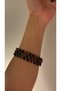 Black Red Green Copper Gift Bracelet with Crystal Stones - 6