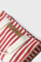 Women's Striped Linen Tote Bag - 3