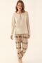 PİERRE CARDİN NEW SEASON LONG SLEEVE WOMEN'S PAJAMA SET WIDE SIZE OPTIONS V3 - 2