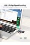 50706 Type-c And Usb 3.0 Sd Tf Card Reader, Gray - 2