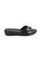 Women's Black Daily Anatomical Velcro Slippers 9863-4 - 4