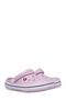 Women's Pink White Purple Slippers E195z000 - 2