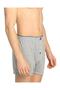Pack of 6 Men's Gray Combed Cotton Boxers - 5