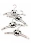 Kids Clothes Hanger Baby Clothes Hanger 4 Pieces White Panda Patterned