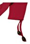 Girl's Knee-Length Combed Cotton Capri Tights with Side Drawstring Detail - 5