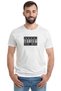 Parental Advisory Explicit Content Printed White Men's Knitted T-shirt