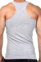 3-Piece Men's Mixed Black White Gray Cross Lycra Rambo Sports Undershirt - 4