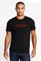 The Oa Syzygy Printed Black Men's Knitted Tshirt