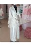 Satin Maternity Dressing Gown - 2