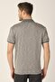Men's Khaki Regular Fit Polo Neck T-shirt (e21-8103) - 4