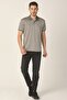 Men's Khaki Regular Fit Polo Neck T-shirt (e21-8103) - 5