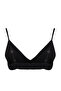 Black Crop Shiny Rhinestone Woven Bustier Tprss24Bs00002 - 14