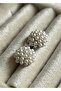 PEAR BALL EARRINGS 3.50 CM - 3