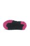 Black Fuchsia Patterned Waterproof Velcro Children's Boots - 6