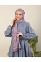 Imported Patterned Medina Silk Shawl Su Series - New Collections |   Dried Rose