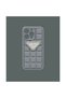 غطاء هاتف سيليكون منقوش باللون الرمادي غير اللامع - DK034 - iPhone 11 ProMax