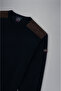 Men's Knitted Round Neck C.wWool Sweater - 5