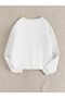 Children's 3-Pack Gray Hooded Zippered Cardigan-White Sweatshirt-Tracksuit Set - 4