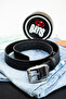 Special Boxed| Premium 100% Genuine Leather | Men's Denim-Fabric Trouser Belt | Soft Italian Leather Belt - 4