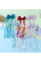 Long Tulle Bow Buckle Women's Hair Accessory with Clip - 4