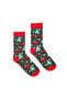 Special Collection Unisex Christmas Xmas Merry Christmas Happy Red Car Tree Socket Socks - 4