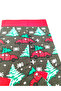 Special Collection Unisex Christmas Xmas Merry Christmas Happy Red Car Tree Socket Socks - 3