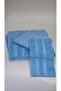 100% Cotton Bath Towel Set Turquoise (3 Pieces)