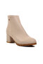 PC-52524 Women's Heeled Boots with Cream Fleece Inside - 3