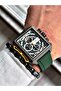 Red Color Functional Sports Silicone Men's Wristwatch + BRACELET WITH GIFT - 2